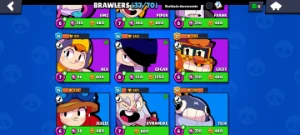 Conta de brawl stars intermediária