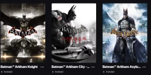 Conta Epic FA / Tomb Raiders, Batmans - 51 Jogos - Epic Games