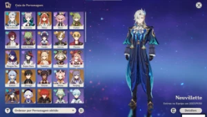 CONTA AR55 NEUVILLETTE, YOIMIYA, RAIDEN, ZHONG C1, GANYU - Genshin Impact