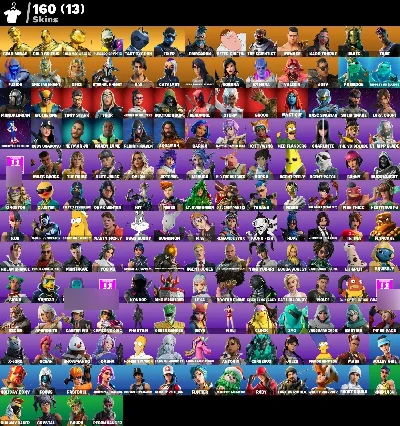 Conta Fortnite | 160 Skins | Lara Croft | Entrega automática