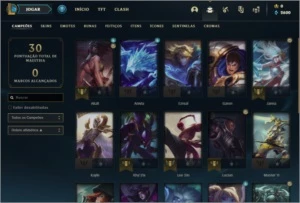 🔷 CONTA SMURF - PLATINA 4 (70% WR /EMAIL NÃO VERIFICADO) 🔷 - League of Legends LOL