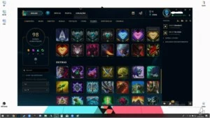 Conta league of legends low elo / skins / 80 campeões LOL