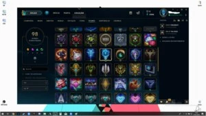 Conta league of legends low elo / skins / 80 campeões LOL