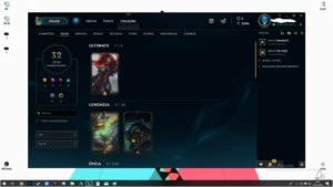 Conta league of legends low elo / skins / 80 campeões LOL