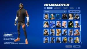 Conta fortnite (Minty, Glow e Ikonik)