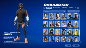 Conta fortnite (Minty, Glow e Ikonik)