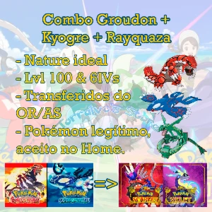 Kit Pokémon Scarlet/Violet: Groudon, Kyogre e Rayquaza - Others