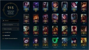 Conta Gold V, 71 campeoes, 48 skins (2 lendarias) 900k yasuo - League of Legends LOL