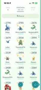 Conta de Pokémon GO LVL 37 OLD