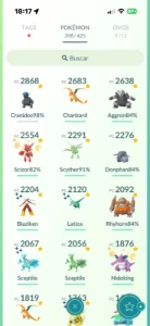 Conta de Pokémon GO LVL 37 OLD
