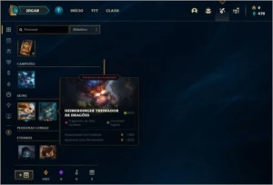 Conta ouro 1 com 1 skin e 23 champs ( MAIN ADC ) - League of Legends LOL