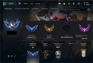 Conta Desde Season 4 | Mestre Season 2021 - League of Legends LOL