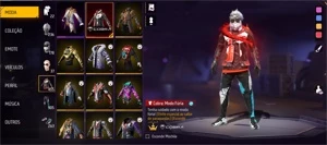 Conta de Free Fire barata + barbinha e angelical