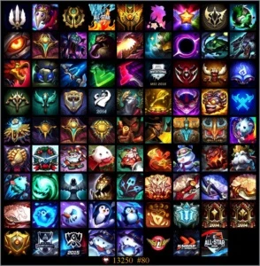 Conta, todos os champions, 11 paginas de runa, 139 skins - League of Legends LOL