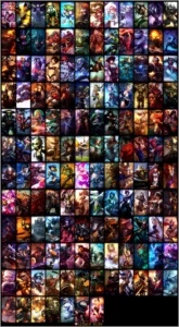 Conta, todos os champions, 11 paginas de runa, 139 skins - League of Legends LOL
