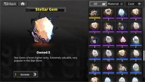 [Alchemy Stars] ✨22.5k Lunambar + 13 6 estrelas ✨ - Outros