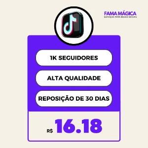 1K Seguidores TikTok