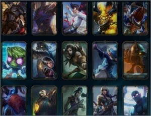 CONTA DE LOL LVL 332 PLAT IV *MUITA SKIN RARA* - League of Legends