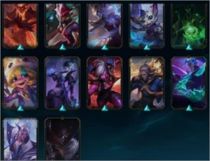 CONTA DE LOL LVL 332 PLAT IV *MUITA SKIN RARA* - League of Legends