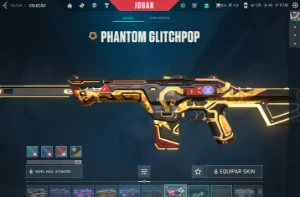 Conta Full acesso com phantom glitchpop level 20 para smurf - Valorant