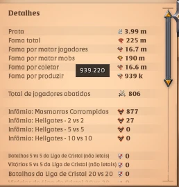 Conta Albion coleta full t8 - Albion Online