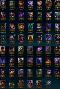 Conta lol Platina 4 - 56 Campeões + 13 Skins com e-mail - League of Legends