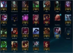 Conta League of Legends Gold - 125 champ, 120 skin LOL