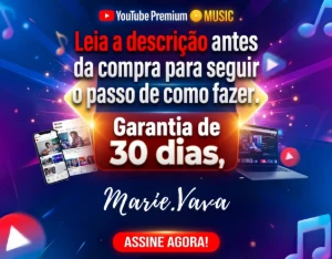 🚀 Youtube Premium + Music 🎵 (30 Dias) + BRINDE - Assinaturas e Premium