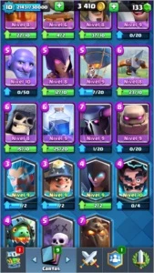 Conta Clash of clans e Clash Royale