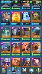 Conta Clash of clans e Clash Royale