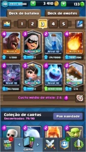 Conta Clash of clans e Clash Royale