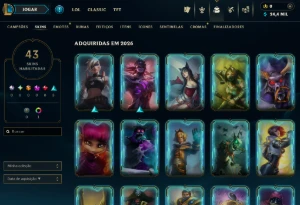 [Entrega Automática] Conta Lol Prata, 24K Ea, 43 Skins - League of Legends