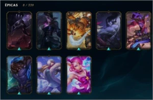 CONTA LOL 🌟 FERRO 2 🌟 24 SKINS 🌟 80 CAMPEOES - League of Legends