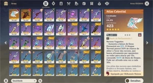 Genshin Impact Yelan C1 + Venti + Yoimiya + Diluc C1 + armas