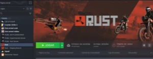 Conta Steam Com Rust (Original Online)