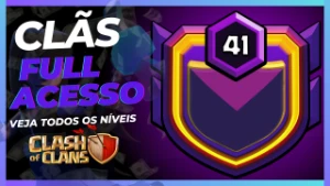 Clã Lv28 Cap 10 Raríssimo - Clash of Clans