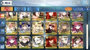 Fate Grand Order [jp] 12 SSR/NP3+