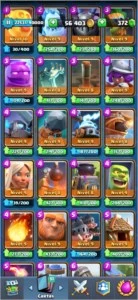 CONTA CLASH ROYALE