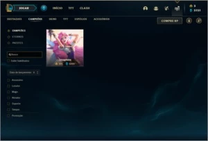 Conta unranked com TODOS os champs e 85 skins - League of Legends LOL