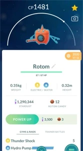 ROTOM Wash Form - (Leia a Descrição) - Pokémon