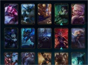 CONTA LOL 88 SKINS - League of Legends