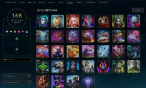 Conta D1 Soloq / D1 Flex 56.6% 63 Skins - League of Legends LOL
