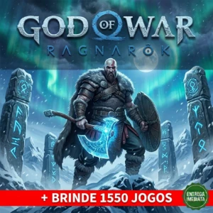 Conta Steam God of War Ragnarok + Brinde 1550 Jogos Offline