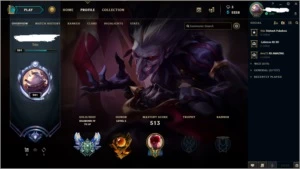 Conta League of legends D4 LOL
