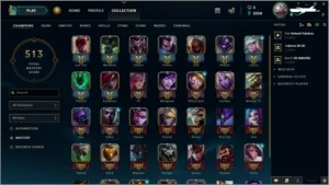 Conta League of legends D4 LOL
