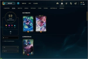 Conta league of legends LOL