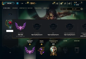 Mestre com 45 Champs e 4 Skins - League of Legends LOL