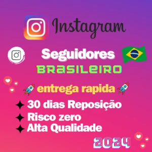 Seguidores Instagram Brasileiro - Redes Sociais