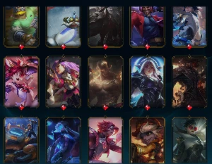 conta diamante IV com todos os champs e 240 skins! - League of Legends LOL