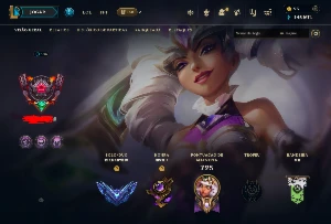conta diamante IV com todos os champs e 240 skins!
